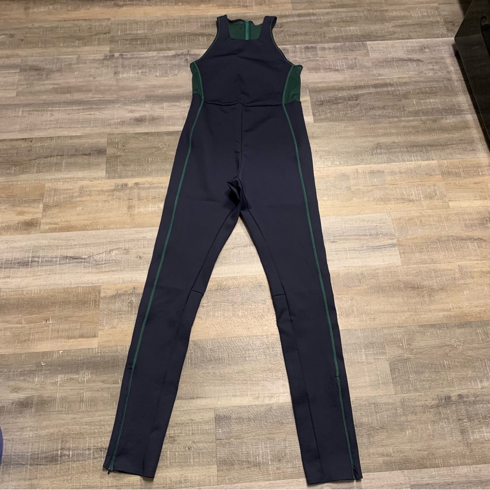 Lacoste X Venus Williams Open Back Jumpsuit Size 44/XL LA Event GALA Catsuit